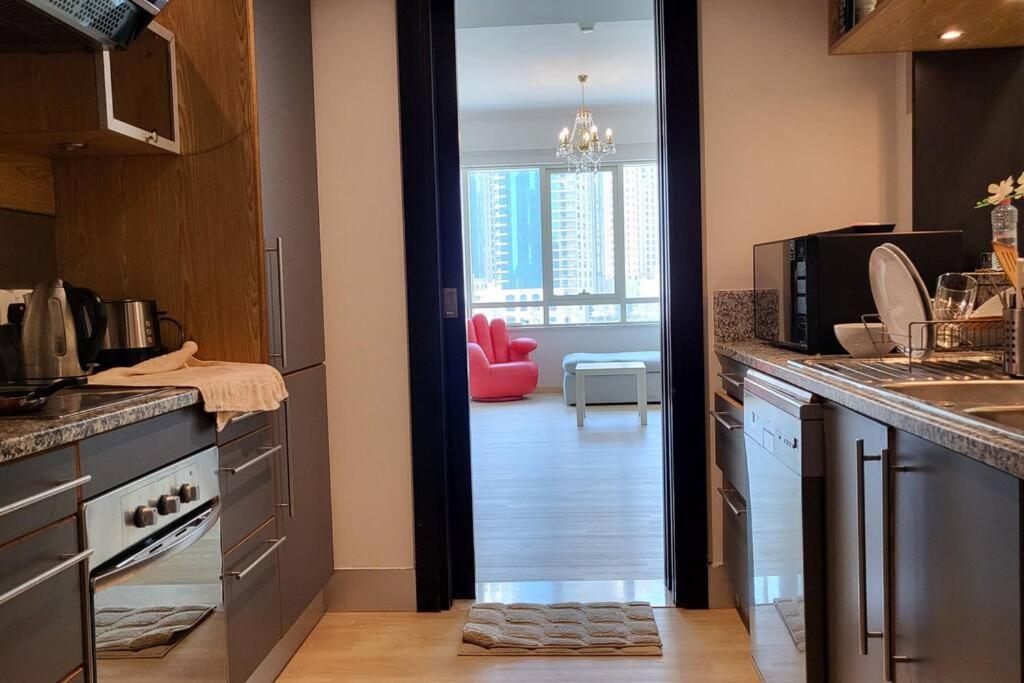 Dubai Marina 1 Bedroom Apt. Walking Distance Jbr. Eksteriør billede