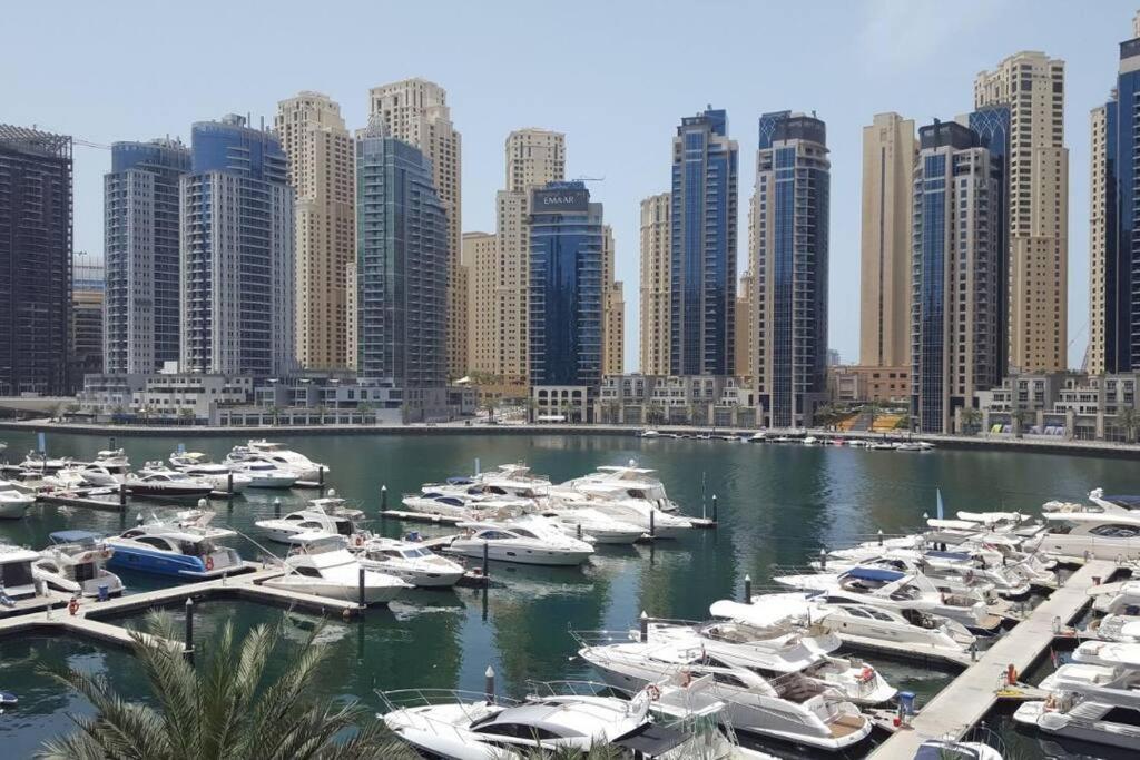 Dubai Marina 1 Bedroom Apt. Walking Distance Jbr. Eksteriør billede